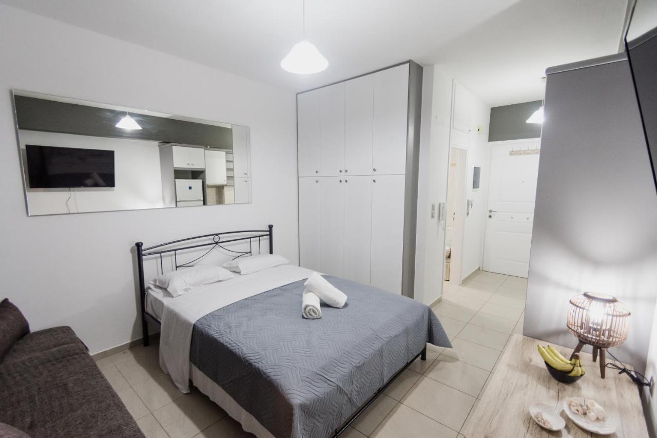 Pavlos Standard Studio With Sea View Réthimno Kültér fotó