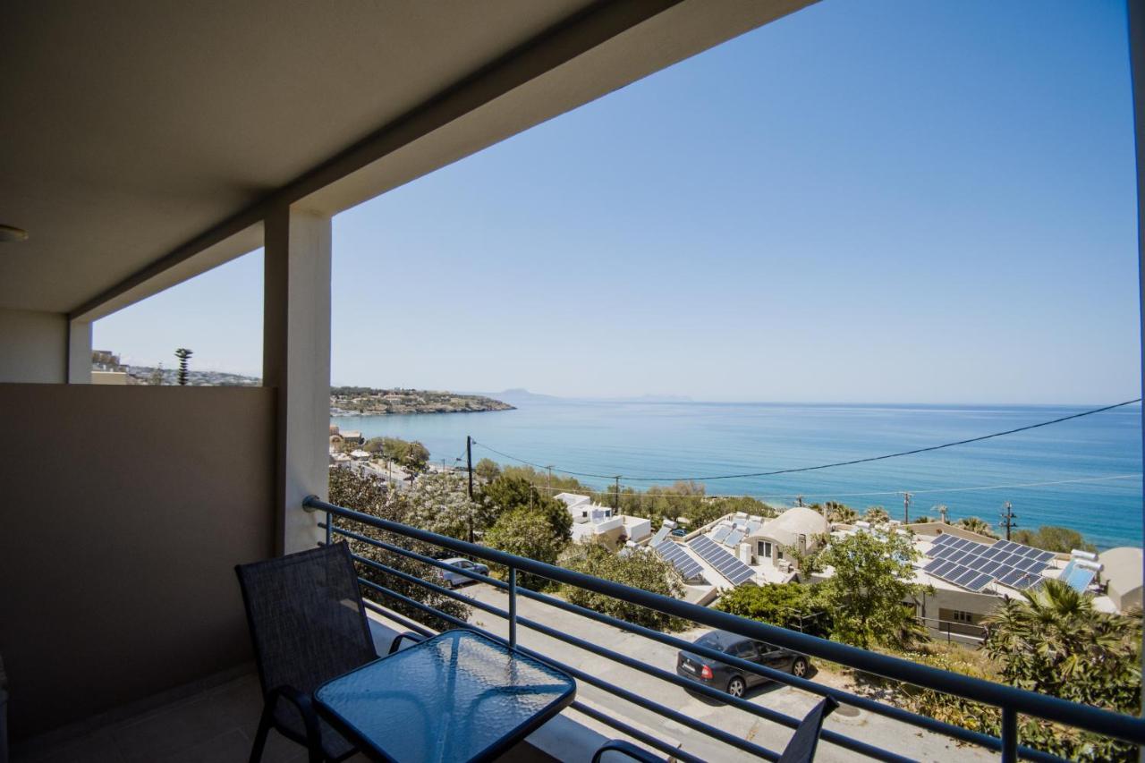 Pavlos Standard Studio With Sea View Réthimno Kültér fotó