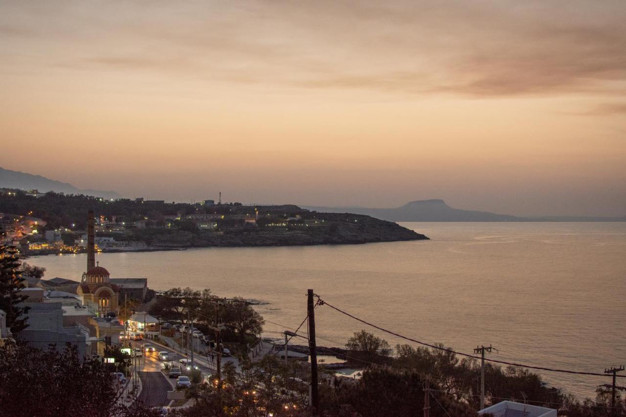 Pavlos Standard Studio With Sea View Réthimno Kültér fotó